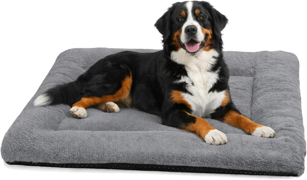 ZENGAOOU Dog Crate Pad 48 Inch, Washable Plush Kennel Mat for XXL Dogs,
