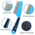 Fine Tooth Pet Comb - 3 Pack Tear Stain Remover for Dogs & Cats, Removes Fleas, Ticks, Dandruff, Tangles