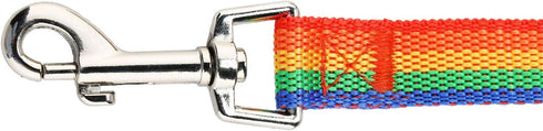 Hi Kiss Dog/Puppy Obedience Recall Training Agility Lead, 15ft 20ft 30ft 50ft 100ft Training Leash (30 Feet, Rainbow)