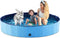 Jasonwell Foldable Dog Pool Collapsible Hard Plastic Dog Swimming Pool Portable Kiddie