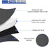 GAOLAOSY Car Seat Cover for Dogs, Waterproof Scratch-Proof Car Seat Cushion Pad, Oxford Cloth Safety Travel Pet Mat