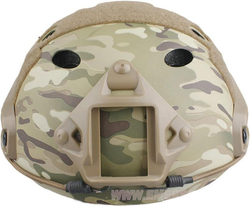 PJ Type Tactical Multifunctional Fast Helmet with Visor Goggles by ATAIRSOFT