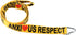 JXGZSO Anxious Respect My Space Yellow Dog Lead, Shy Rescue Dog Gift (Respect My Space DL)