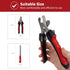 Dog Nail Clippers, Professional Nail Trimmers for Dogs and Cats with Safety Lock to Prevent Over Cutting