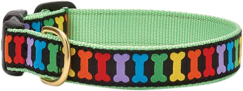 Up Country Rainbones Dog Collar, X-Small (6 to 12 inches), 5/8 inch Narrow Width