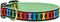 Up Country Rainbones Dog Collar, X-Small (6 to 12 inches), 5/8 inch Narrow Width