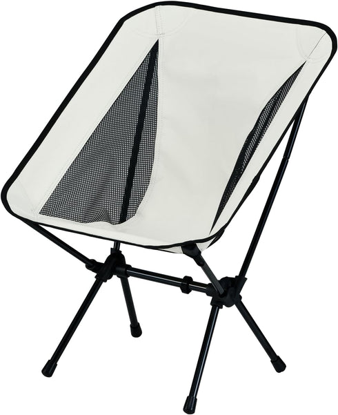 Generic Lightweight Portable Essential Compact Camping Chair,Sturdy with X-Frame,120kg Capacity,Foldable with Carry Bag,Quick