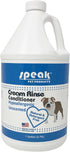 Natural Hypoallergenic Unscented Cream Rinse Dog Conditioner Refill, 1 Gallon