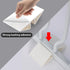 8 PCS Support Feet for Pet Gate Plastic Triangle Reinforcement Fitting Stable Isolation Fence Gate Free Standing Pet Gate Dog Panel Fence Panels for Configurable Wood Dog Gate Doggie Guardrail White