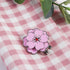 Golf Hat Clip Peach Blossom Ball Markers, Magnetic Hat Marker for Professional Golf