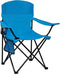 Folding Camping Chair with Cup Holder & Side Storage Bag 300lbs Capacity