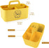 Dog Storage Organizer for Grooming Supplies,Portable Caddy Organizer for Pet Stuff,Divided Storage Bin for Dog Cat