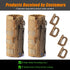 Upgraded Tactical Drawstring Molle Water Bottle Holder, Tactical Pouches