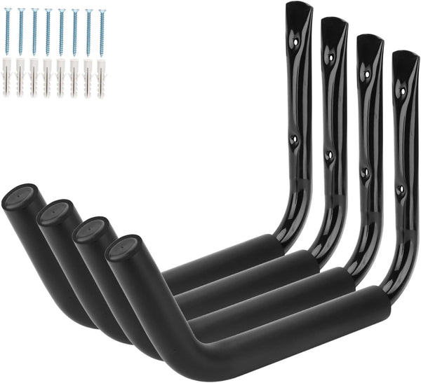 Heavdace Kayak Storage Hooks, Wall Mount Garage Canoe Storage Hangers for Kayaks or