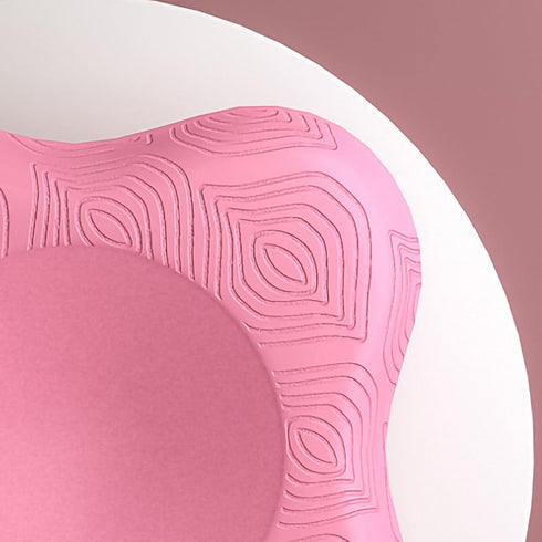 Flat Support Knee Pad, Yoga Practice Mat, Anti Slip Shock Absorption Cushion, Soft Durable Yoga Knee (Sakura Pink)