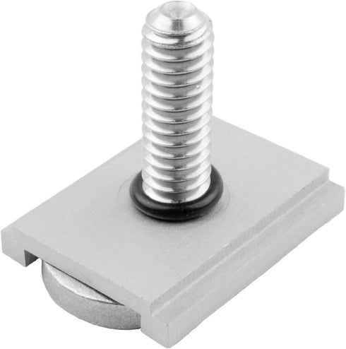 YakAttack FeelFree UniTrack Aluminum Kayak Adapter, 6 Pack Adapter Plates for FeelFree Kayaks and Johnny Boats