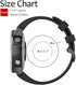 Soft Silicone Replacement Watch Band for Garmin Fenix 6S, Compatible with Fenix 6S Pro/Sapphire/5S Models