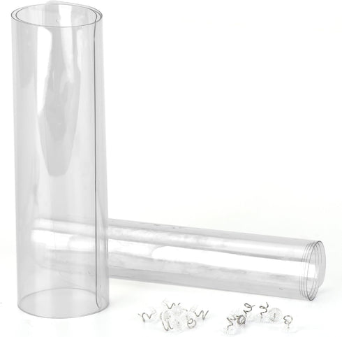 In hand Cat Scratch Furniture Protector, 2PCS Clear Heavy Duty Vinyl Guards with Pins for Pets