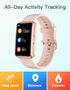 HUAKUA Fitness Tracker, No Bluetooth or APP Needed, Waterproof Fitness Watch for Men and Women