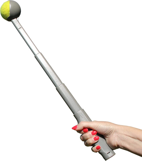 Kompact9 Retractable Pocket Sized Dog Ball Thrower - Made from Recycled Plastic, Fits Standard Tennis Ball