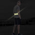 Hotop 6 Pieces Reflective Band Strap, High Visibility Safety Glow PT Belt for Arm, Wrist, Ankle, Leg Running Cycling