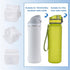 uxcell Replacement Button for 24oz 32oz Bottle, Non-BPA Water Bottle Lid Push Switch Parts, White, 2 Pcs