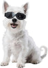 NAMSAN Dog Goggles for Small Breeds, Anti-UV Sunglasses with Elastic Straps for Eye Protection