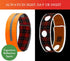 SPOT THE DOG! Reflective Adjustable Dog Collar, Safe Durable Walking Accessories for Large Dogs, Blaze Orange Red