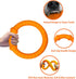 LaRoo Dog Flying Ring Toys, Floating Flying Disc Toys, Summer Pet Training Outdoor Durable Chew Toys for Medium and