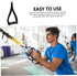 Pull Cord Grip Cable Machine Attachment Handles, Portable Resistance Band Handles for Sports Accessories and Workout