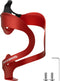 ROCKBROS Lightweight Sturdy Alloy Aluminum Bike Water Bottle Holder - Bike Cup Cage for Road & Mountain Bikes
