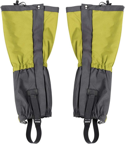 plplaaoo Leg Gaiters, 1 Pair Waterproof Outdoor Sports Climbing Hiking Gaiters for Boots Cover