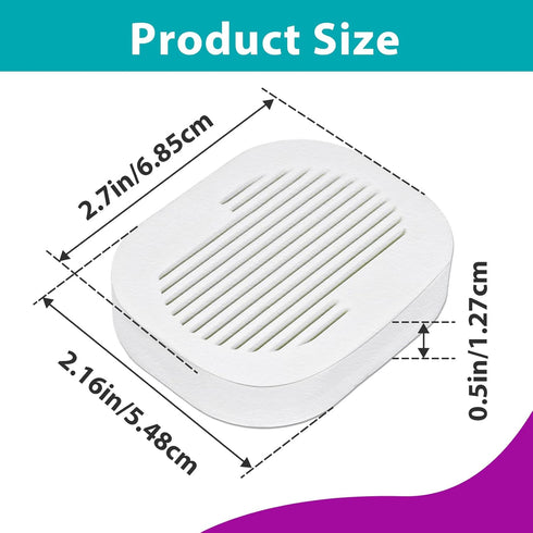 Joworthy 6+12 Pcs Fragrance Boxes Compatible with PetSnowy Snow+ Automatic Cat Litter Box, Includes Refill Beads
