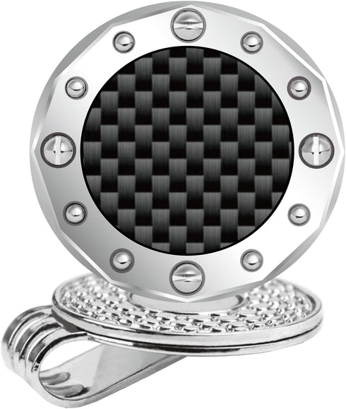 Golf Ball Marker with Carbon Fiber Bracelet - Golf Accessories and Gifts for Men and Women, Golf Counter