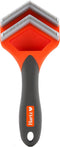Hartz Groomer's Best Fur Fetcher De-Shedder Dog Brush, Black