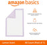 Amazon Basics Cat Pad Refills for Litter Box, Lemon Scent - Pack of 80, White, Purple