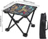 Generic 10" Camping Stool Portable, Small Foldable Camping Chairs, Foot Stool, Collapsible Camping Foot Stool, Compact