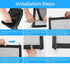 Foldable Mesh Dog Gate, Indoor No Drill Pet Gates, Portable Puppy Guard Isolation Fence for Doorways