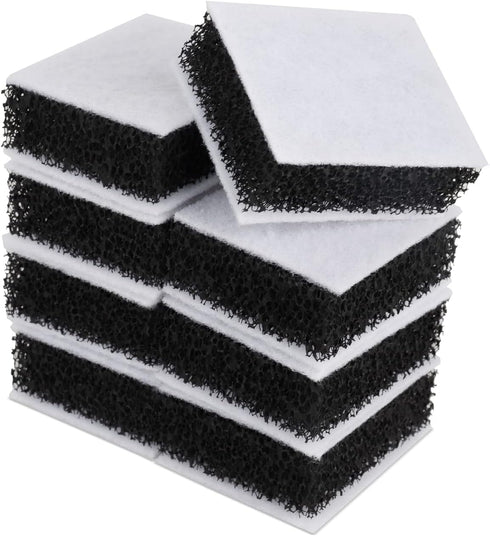 hygger 8 Pieces Replacement Filter Cartridges for HG-027 Hang On Aquarium Filter, 3/5 Gallon Fish Tank