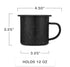 Set 12 Set 4 COLETTI Classic Enamel Coffee Percolator & Mugs The Most Nostalgic Camping Coffee Pot, Now Modernized