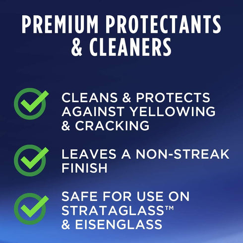 303 32oz (30215) Products Marine Clear Protective Cleaner - Cleans and Protects Vinyl and Plastics, Provides Superior