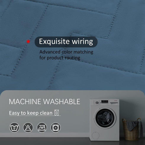 fuguitex Waterproof Dog Bed Cover, Anti-Slip Cat Mat, Pet Pad Blanket for Sofa Chair Recliner Bed Furniture