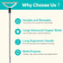 Carpet Rake for Pet Hair Removal, Reusable Long Handle Pet Hair Remover for Carpets, Rugs, and Furniture