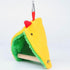 QBLEEV Winter Warm Bird Hammock Tent - Small Birds Soft Plush Sleeping Bed Hideaway Cave for Parakeets, Cockatiels,