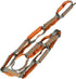 Fusion Climb 12 Individual Loop Daisy Chain, 5000 lb Test Stitched Nylon Webbing, 40" x 0.75"