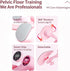 35 LBS Pelvic Floor Exercise Devices, Tension Value, Inner Thigh Exerciser, Thigh Trainer for Women & Men, Home Fitness