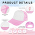 ZH 12 Pcs Blank Sublimation Trucker Hats, Polyester Mesh Baseball Cap for Men and Women