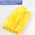 Pet Bird Nest Hammock Hanging Cave Plush Snuggle Tent Bed, Yellow (Medium 9"x 5.31"x 6.3")