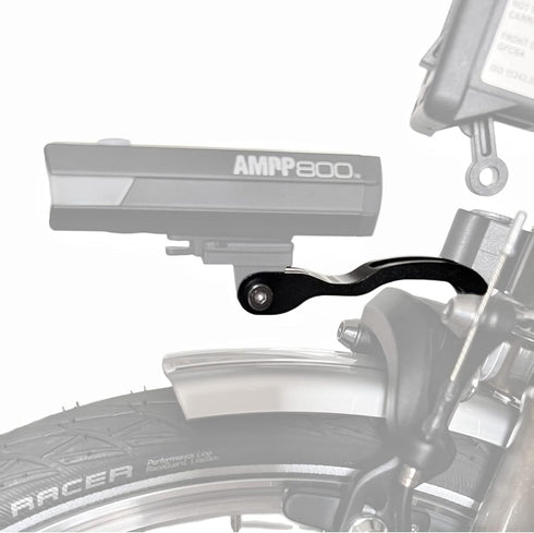 Out-Front Bicycle Headlight Bracket Holder, Mount Stand for Brompton Folding Bike Cycling Light Holder