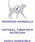 Purina ONE Natural Cat Food for Hairball Control, +PLUS Hairball Formula, 16 lb Bag